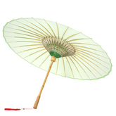 Light Green-Handcrafted Chinese Oil-Paper Umbrella